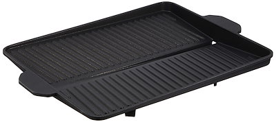 他サイト： イシガキ 焼肉プレート ブラック 幅37×奥行26×高さ4.2cm 角型 おいしさ特選便 ヘルシー 焼肉グリル カセットコンロ用 余分な油 落とせる 溝付き 省スペース設計 焼肉 サムギョプサル 韓国の商品画像