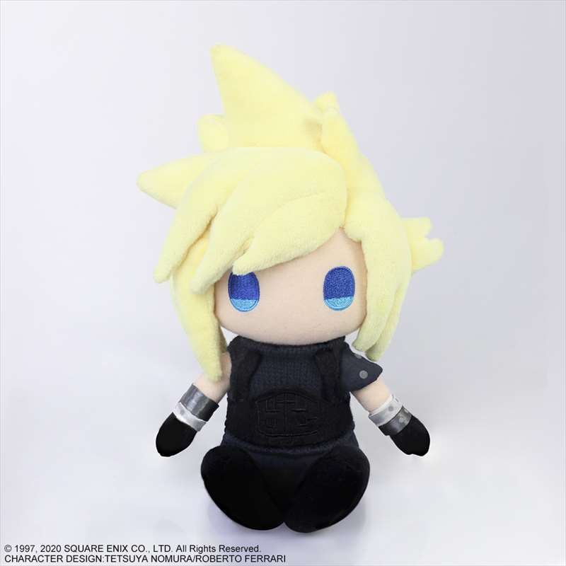 【新品/公式】 【再販】FINAL_FANTASY_VII_REMAKE_ぬいぐるみクラウドストライフ 公式グッズ