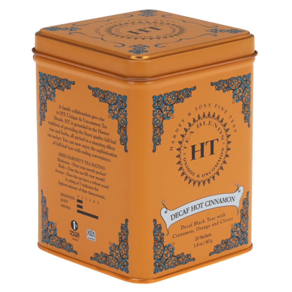 ハニー＆サンズ ホットシナモンスパイス 20サシェ入×1缶 紅茶 フレーバー オレンジ ラヴィット