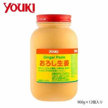 YOUKI ユウキ食品 おろし生姜 900gx12個入り 212224