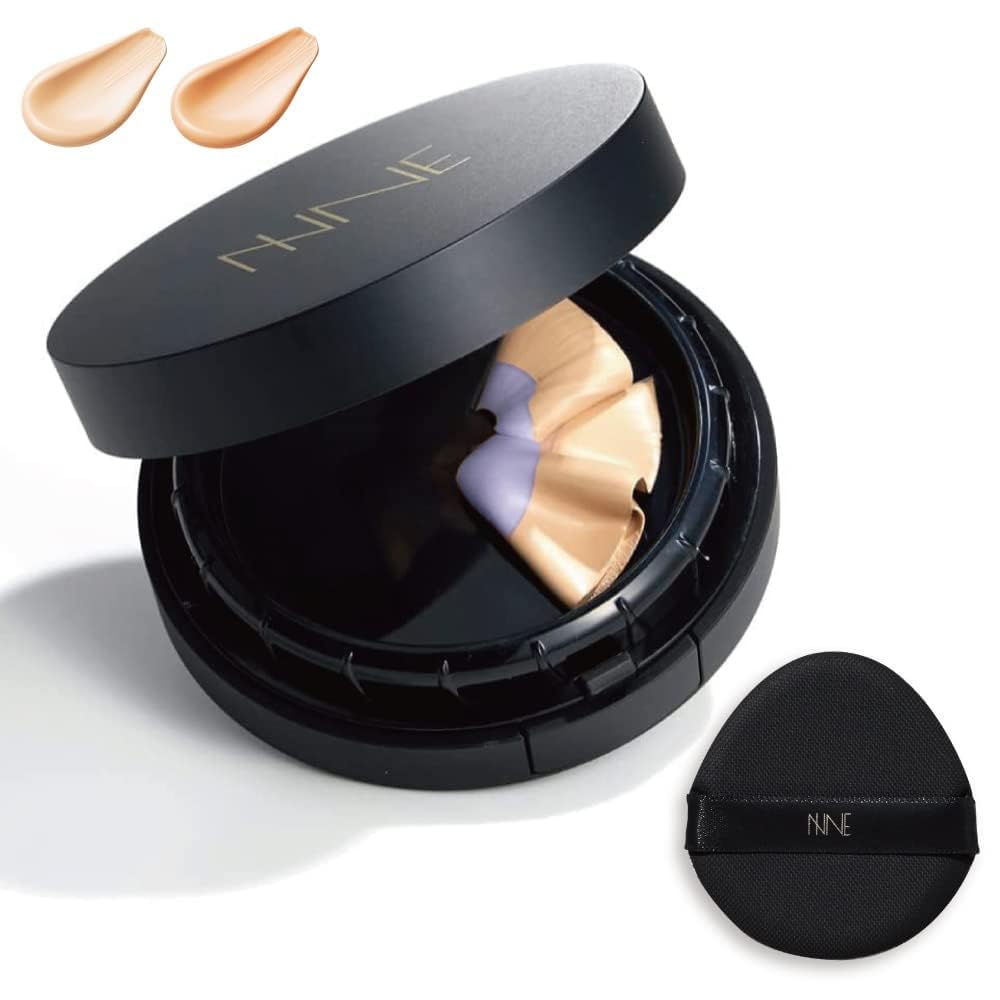 NNEファンデーション [ ニードルファンデ 針ファンデ 水光肌 韓国 UVカット SPF50 PA++++ ] (本体（ニュートラル健康的な肌色）)クッションファンデーション