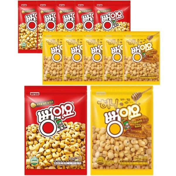 ソウル食品 ポンイヨ 270g 6個 + ハニーポンイヨ 240g 6個（合計12個）