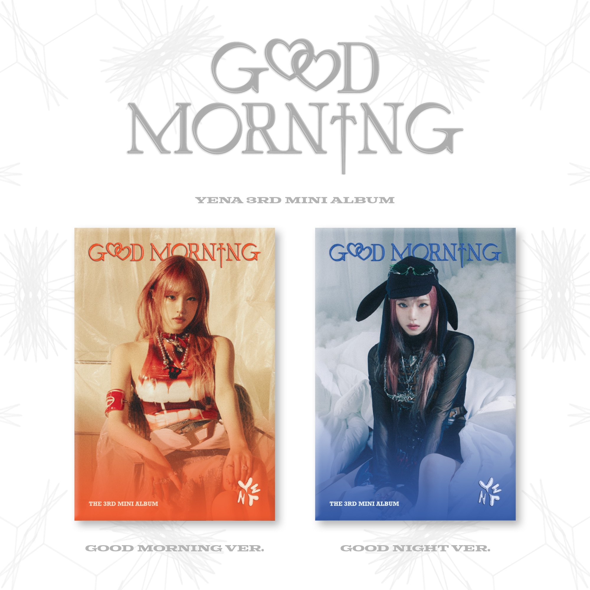 [未開封新品] チェ・イェナ - ミニアルバム3集：Good Morning [PLVE ver.] 2種セット
