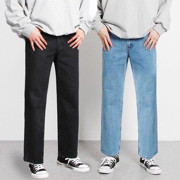 男性ワイドフィットデニムパンツ XT018ワイドジーンズ