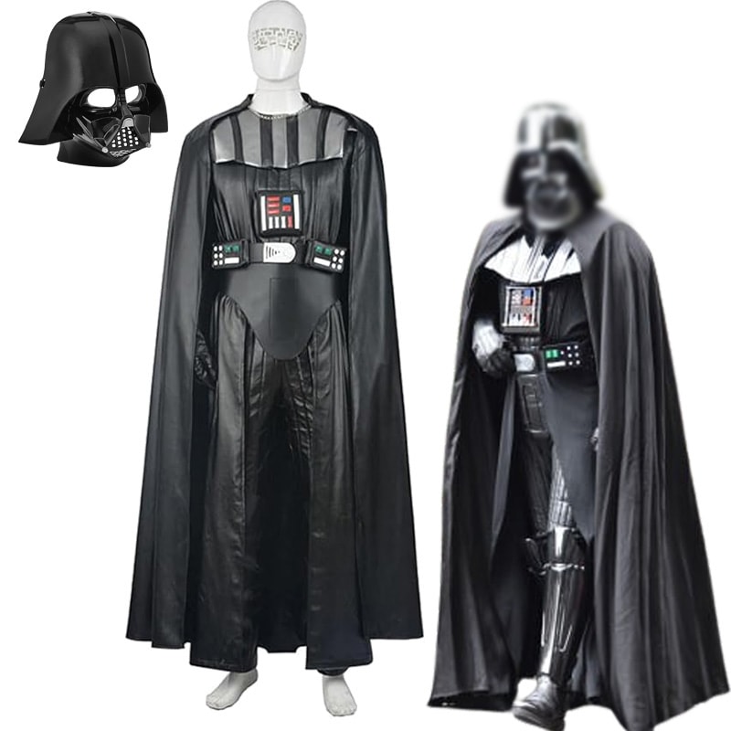 ダース・ベイダー コスプレ 衣装 演出服 コス 学園祭 ステージ 舞台服 文化祭 マスク追加可能