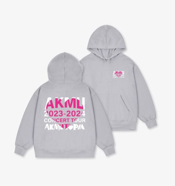 【2種選択】 AKMU - [AKMUTOPIA] AKMU HOODIE_GREY