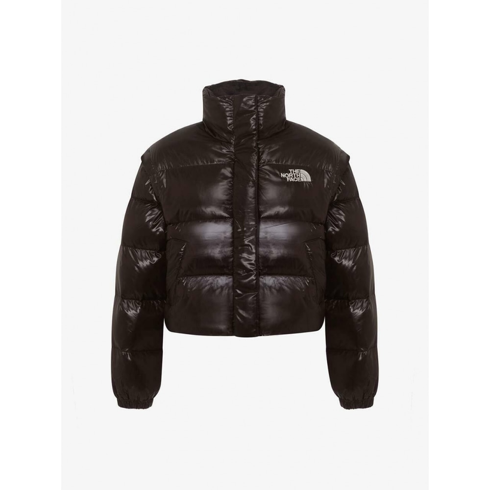 ザ・ノース・フェイス NJ1DQ88K ホワイトレーベル女性用光沢取り外し可能 RDS ダウンジャケット
