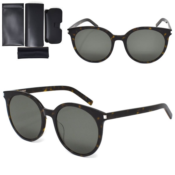 サングラス SL 566/K SLIM 002 サングラス アジアンフィット メンズ レディース ユニセックス SL566K-SLIM-002 ハバナ グレー