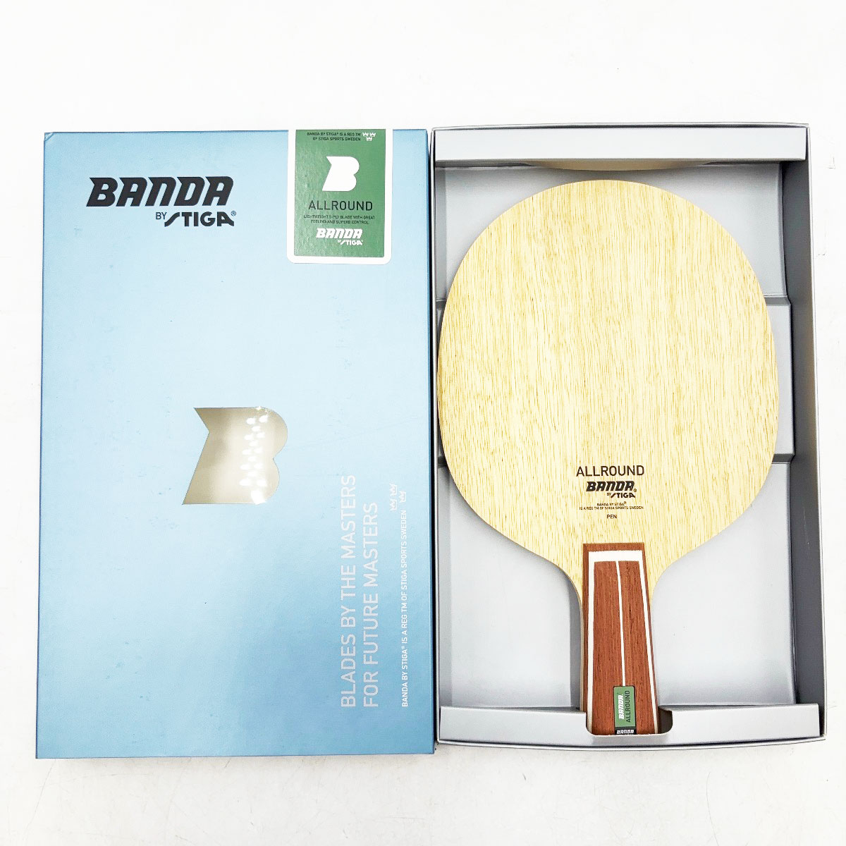 【中古・未使用品】スティガ バンダ オールラウンド PEN GA302565 STIGA BANDA 中国式ペン 卓球ラケット