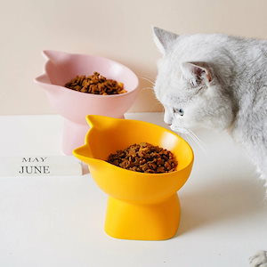 猫 犬 フードボウル 傾斜 陶器 水入れ 斜め 食器 食べやすい 高さ 水飲み セラミック ペット食器 おしゃれ マット ペット用 餌入れ エサ入れ えさ 台 ボウル お皿 ご飯皿 水分補給 ネコ 小