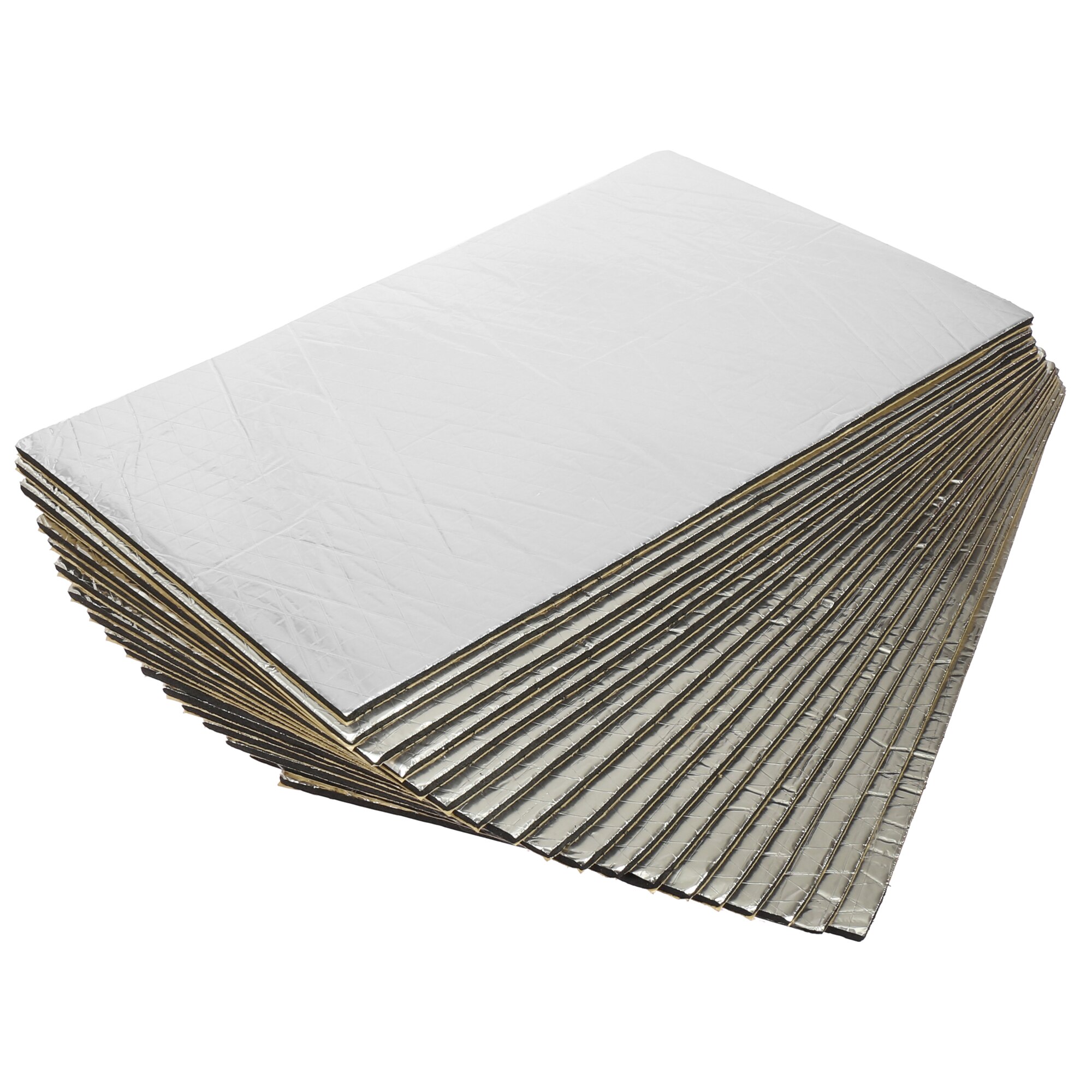 uxcell 断熱マット 断熱材 防音材 吸音材 断熱 熱反射 厚さ5mm 50x30cm ア