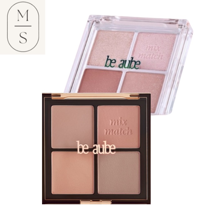 ミックスマッチ チークパレット（サンドベージュ/ロゼ）