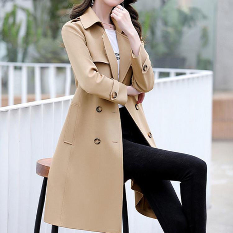 レディースコート　チェスターコート　女性　スプリングコート　トレンチコート　ミドル丈 春夏秋　ジャケット　アウター　通勤