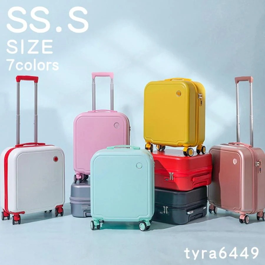 アウトレット スーツケース 機内持ち込み ss sサイズ 軽量 キャリーバッグ キャリーケース 1泊 2泊 3泊 ダイヤル式ロック tyra6449