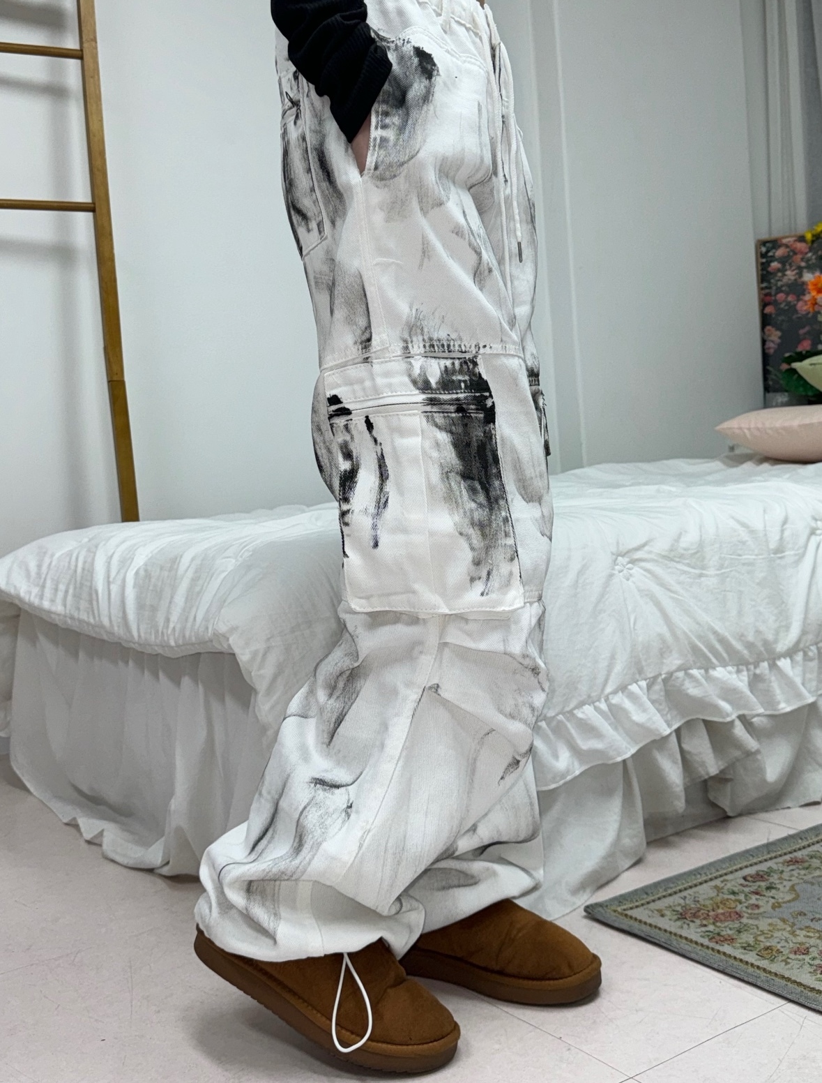 MD PICK おすすめ/ ダーティー ウォッシング スーツ カーゴ パンツ