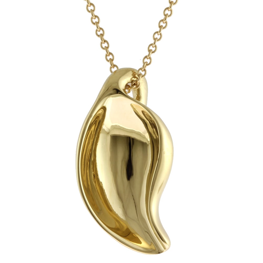 ティファニー ネックレス 18金 K18イエローゴールド TIFFANY&Co. 中古 美品