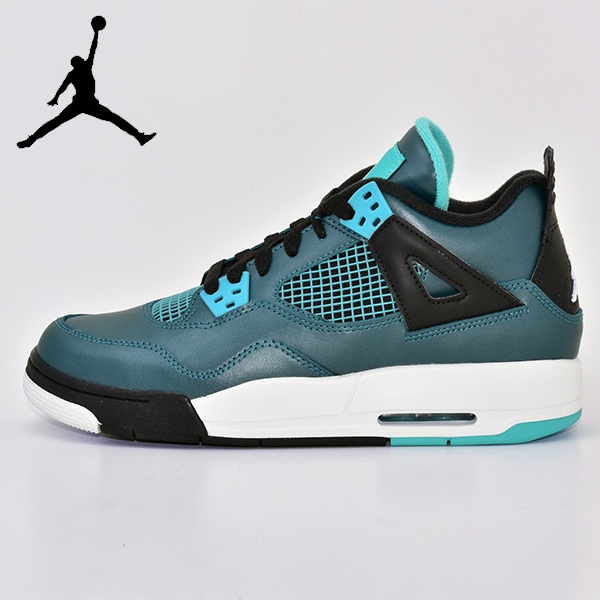 Nike Air Jordan4 Retro GS 705330-330 Teal/ Women/ Takers