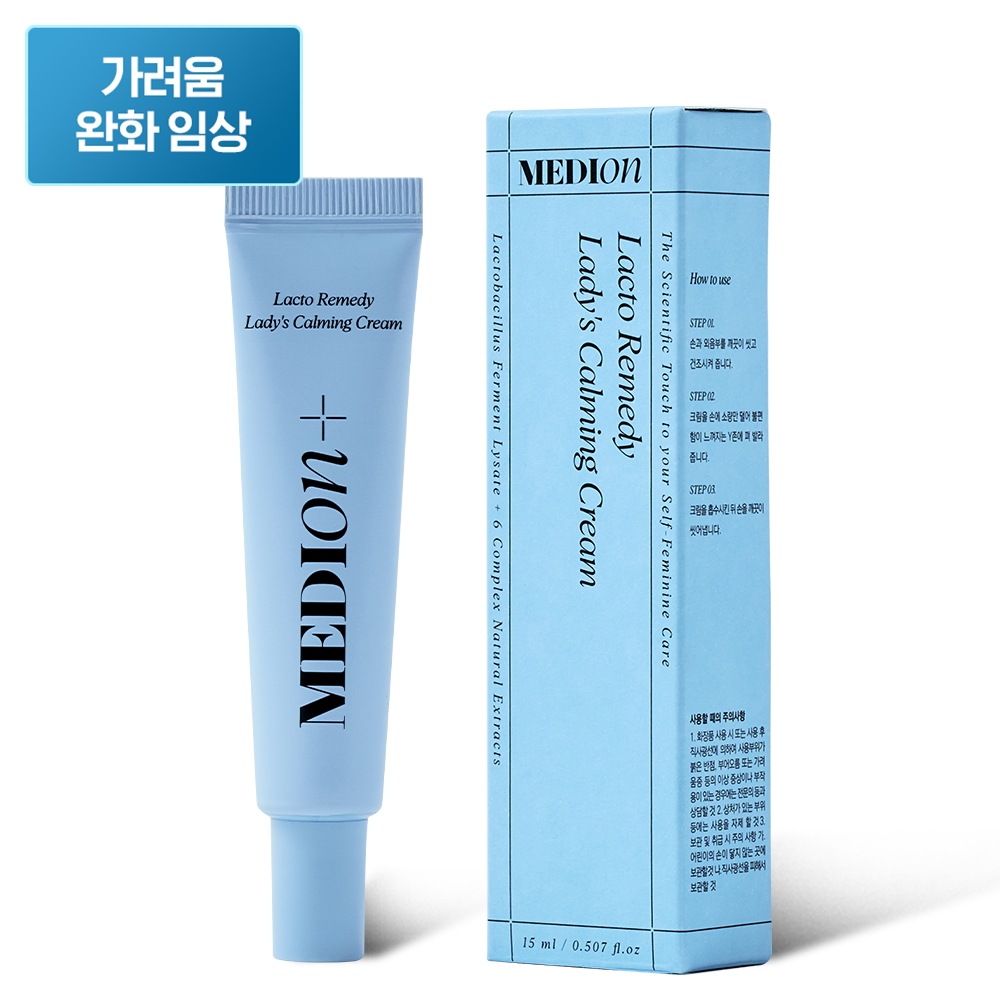 メディオンラクトリーメディレディースカミングクリームyゾーン乳酸菌皮膚鎮静バリアケア15ml1個