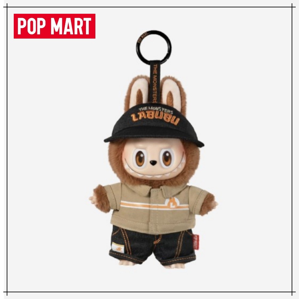 【公式】 【POP MART】Seongsu Labubu Wacky Mart Pop-Up Store Exclusive 人形キーリング Labubu Doll Keyring