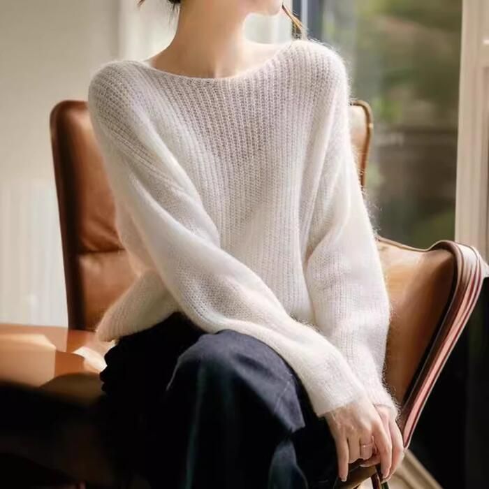 青 ローゲージ ボートネック 大人 プルオーバー 白 パープル 冬 エレガント ホワイト ピンク カジュアル ス 40代 可愛い ニット ブルー 20代 カットソー Tシャツ 緑 秋 グリーン セータ