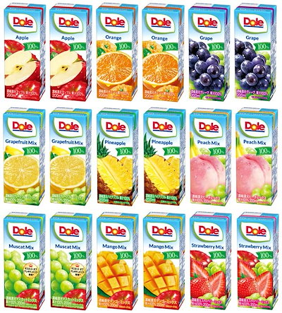 他サイト： 【Amazon.co.jp限定】 Doleアソートセット9種 18本の商品画像