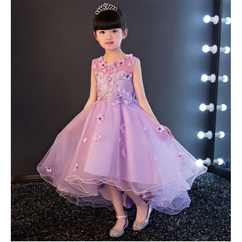 フラワーガール ドレス 子どもドレス ピアノ発表会 子供ドレス ロングドレス フォーマル 入園式 七