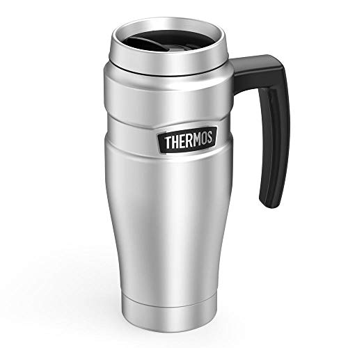 Thermos ステンレスキング 473ml ハンドル付きトラベルマグ 24 oz SK1000CRTRI4