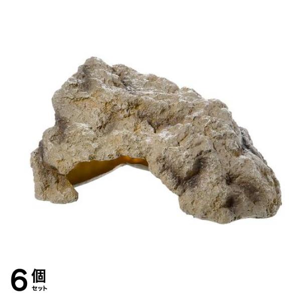 REPTIZOO 爬虫類用シェルター ハイドケーヴコーナー Mサイズ E925 1個入 6個セット