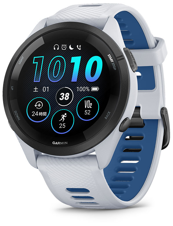 ガーミン Forerunner 265 White　【Suica対応】スマートウォッチ 010-02810-41