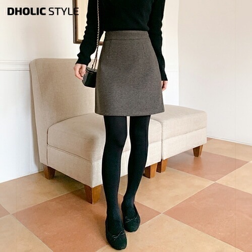 [メガ割りSALE]メルトンタッチミニスカート・p617806