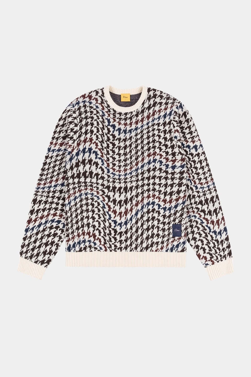 【DIME】 HOUNDSTOOTH KNIT : CREAM MULTI 22,995円