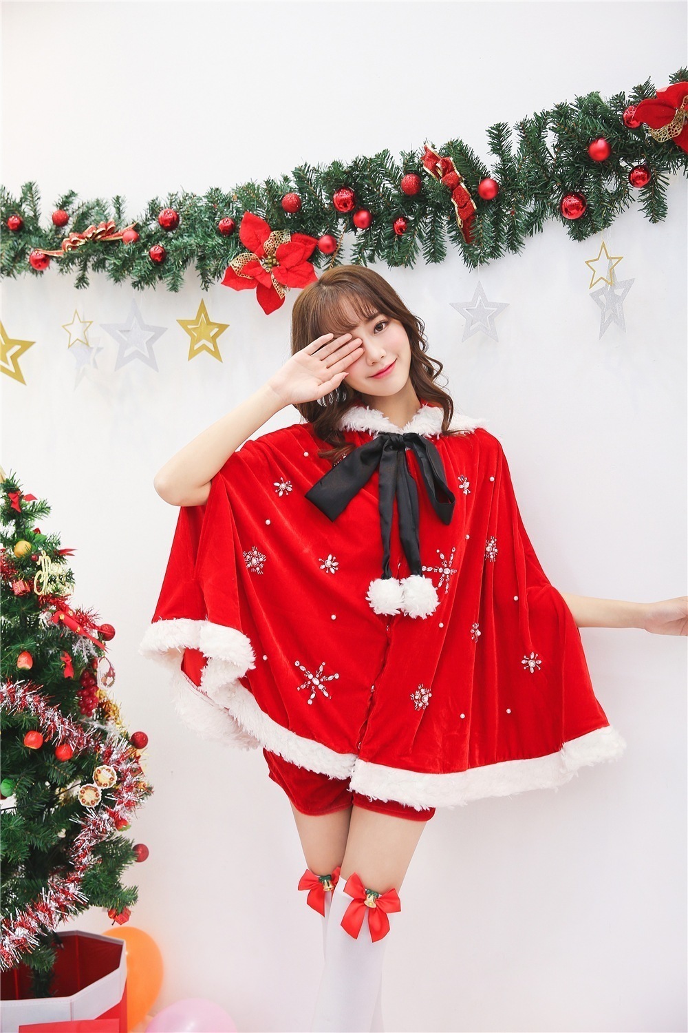 サンタ コスプレ サンタコス クリスマス コスチューム 激安 衣装 コス セクシー サンタクロース パーティ サンタコスプレ クリスマスコスプレ サンタコスチューム 赤 マント