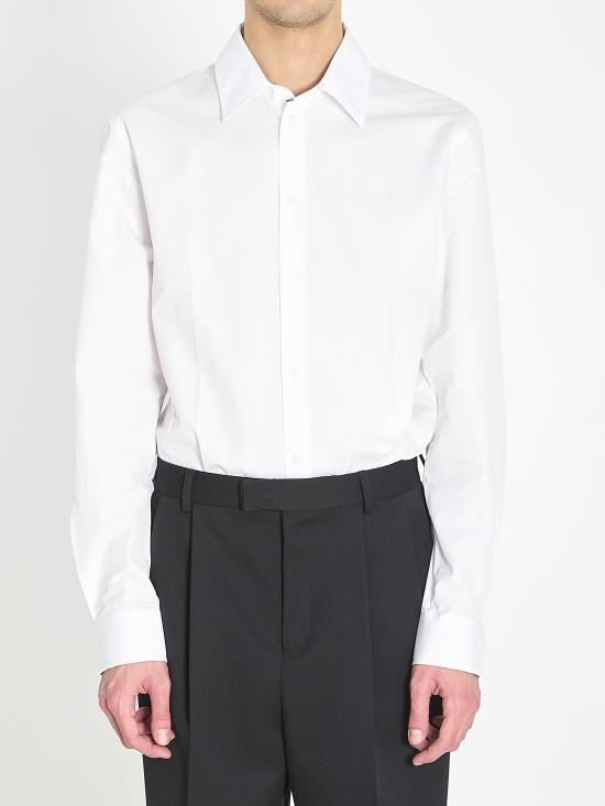 BURBERRY Men Long Tops 8122007 WHITE