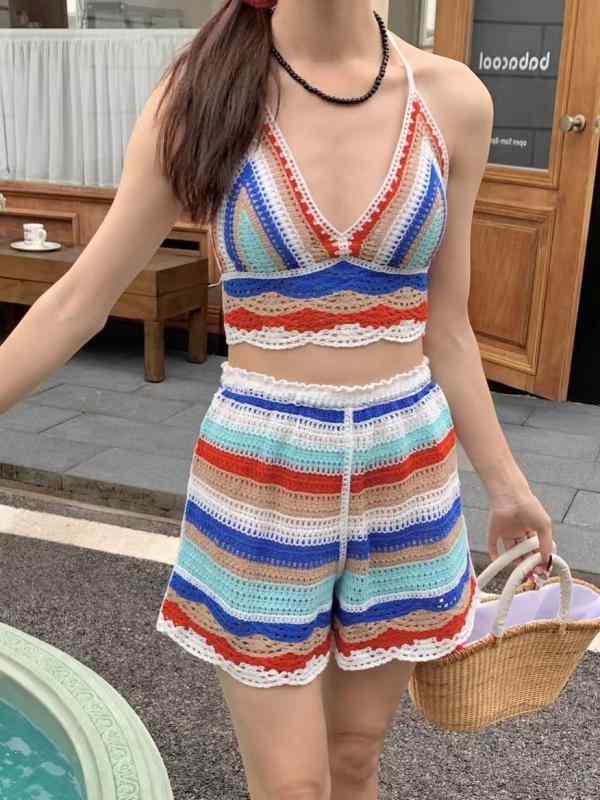 レディース リゾート 旅行 衣装 セット 女性 夏 タイ 雲南 小さい カジュアル ファッション ビーチ 快適 海辺 休日