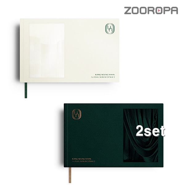 [2종세트] 강승윤 KANG SEUNG YOON PAGE 1st FULL ALBUM