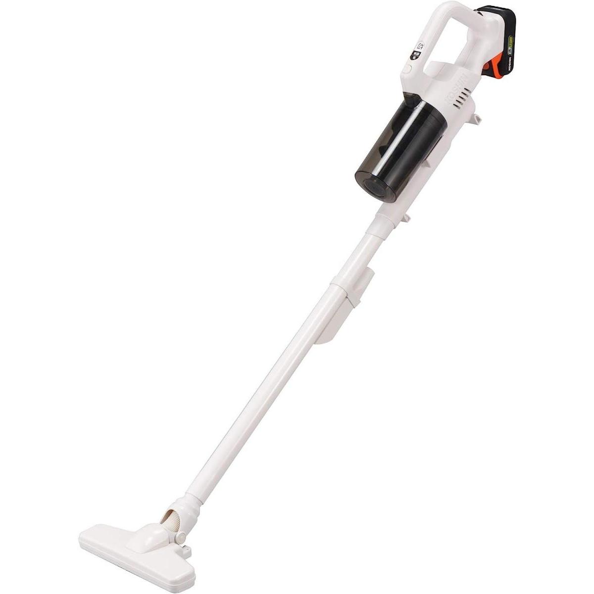 工進(KOSHIN) 18V 2.0Ah 充電式 サイクロン 掃除機 SCL-1820 バッテリー・充電器付 吸込仕事率 73.6W 吸引力 持続 バッテリー 取外し型 共通バッテリー