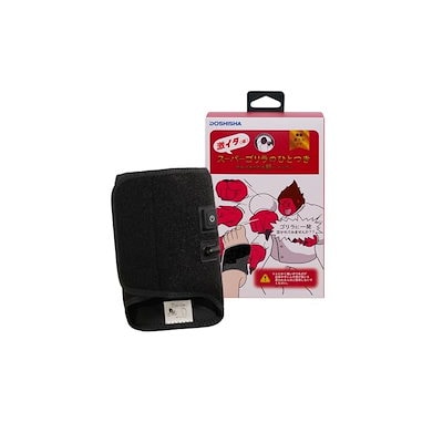 他サイト： スーパーゴリラのひとつき 電動 足うらケア タイマー 10分 自動OFF 軽量 3段階調節(強・中・弱) 簡単装着 ブラック ドウシシャの商品画像