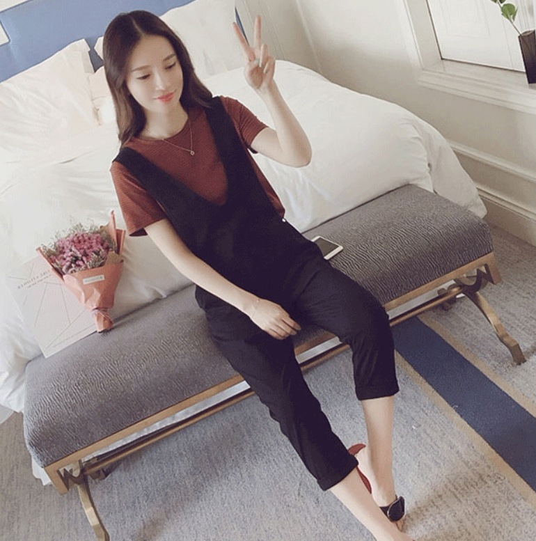 ボトムス デート モテアイテム サロペットパンツ アンクル丈 バックデザイン 綿 コットン 大人可愛い きれいめ 上品 おしゃれ かっこいい 大人可愛い ラブリー キュート ガーリー クール モード系