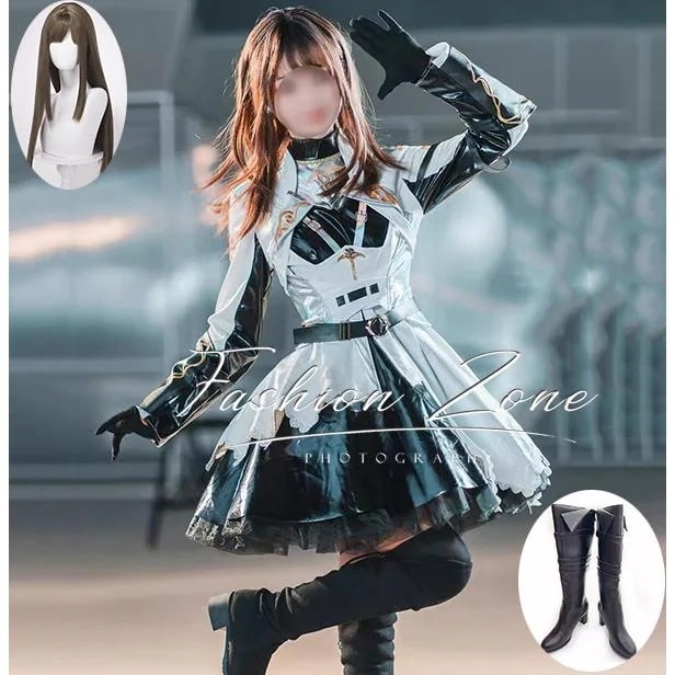 送料無料新品 恋と深空 風 セイヤ 女主角 輝光行旅 コスプレ衣装 ウィッグ 靴 cosplay ハロウィン 演出服 変装