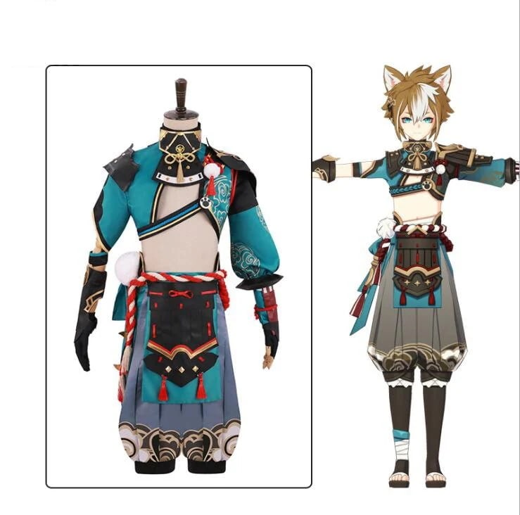 コスプレ衣子大人原神コスプレ五郎ゴロー変仮コスプレ衣今日は30パーセント