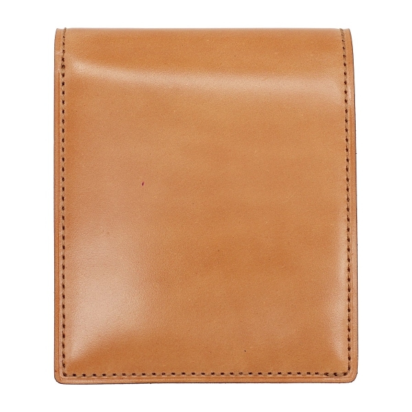 ナチュラルコードバン スタンダード ウォレット 2つ折り【ナチュラル】本革 財布 日本製 204-0