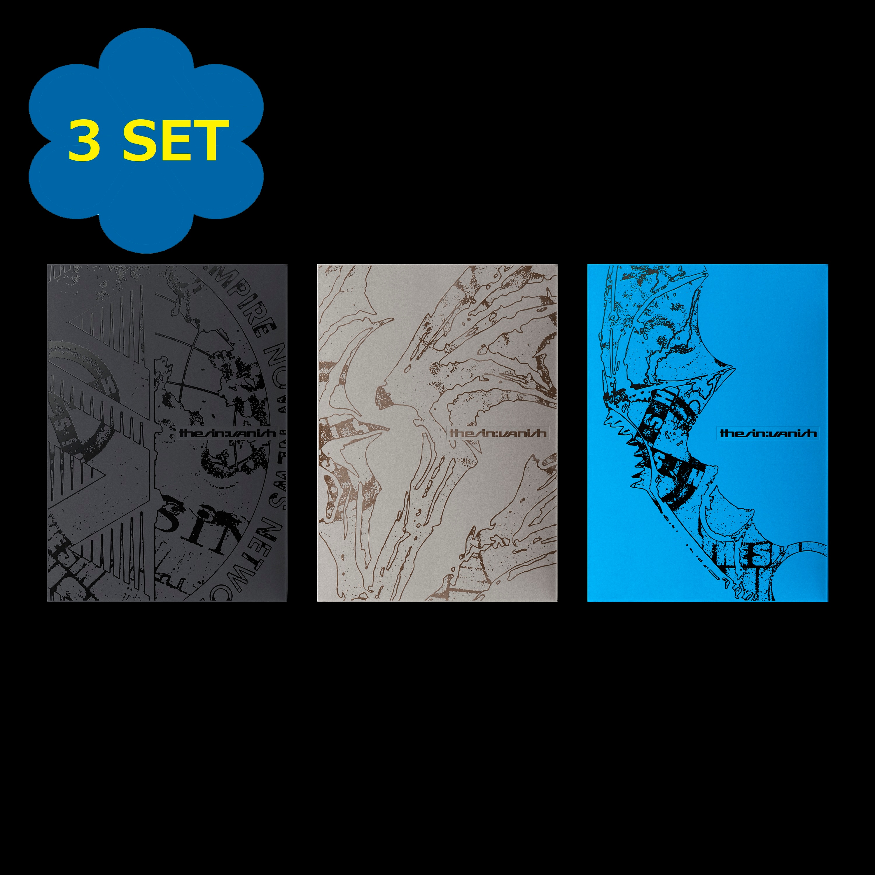 【SET商品】ENHYPEN [THE SIN : VANISH 3 SET] （韓国盤【正規輸入盤】