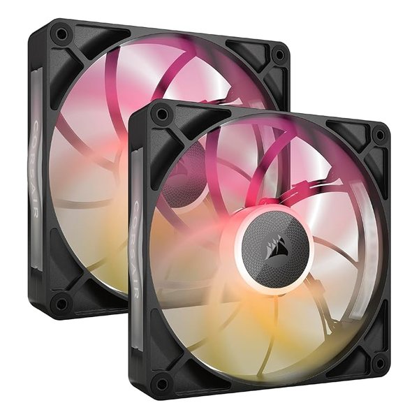 iCUE LINK RX140 MAX RGB Dual Fans Starter Kit 140mm PCケースファン 2個セット CO-9051036-WW