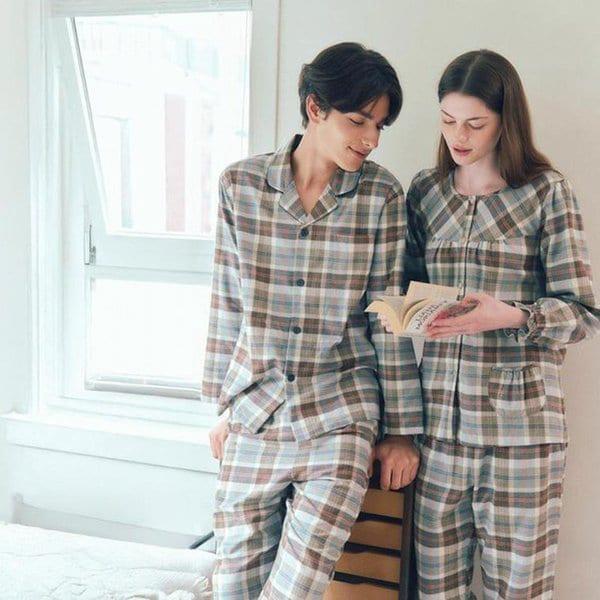 ブラックラベル 綿カシミヤ 女性パジャマ[VPA4563W] VPA4563W _W