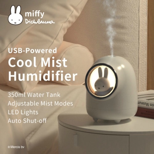 [MIPOW] ミッフィー 加湿器 350ml [BTA08]