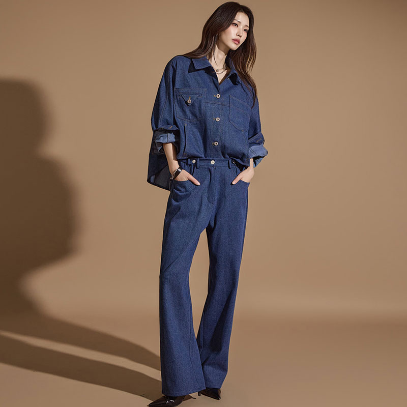 TP1928 シャツ ジーンズ セットアップ 27,619円