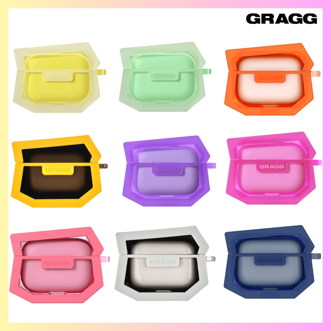LANDING CORNER CASE AIRPODS PRO1 - 9 Colors + FREE OMAKE AirPods PRO 2ケース イヤホンケース ワイヤレスイヤホン ケース