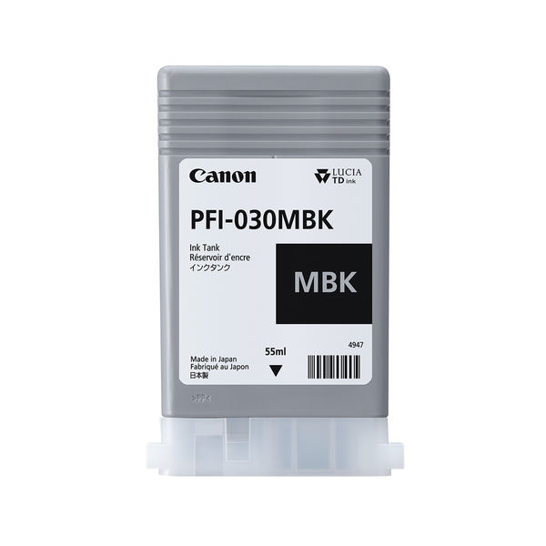 （まとめ買い）Canon 純正 インクタンク 大判プリンター imagePROGRAF用 マットブラック PFI-030MBK [x3]