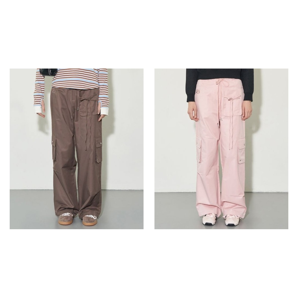 【ILLIGO】 STRING CARGO BANDING PANTS 2色 正規品