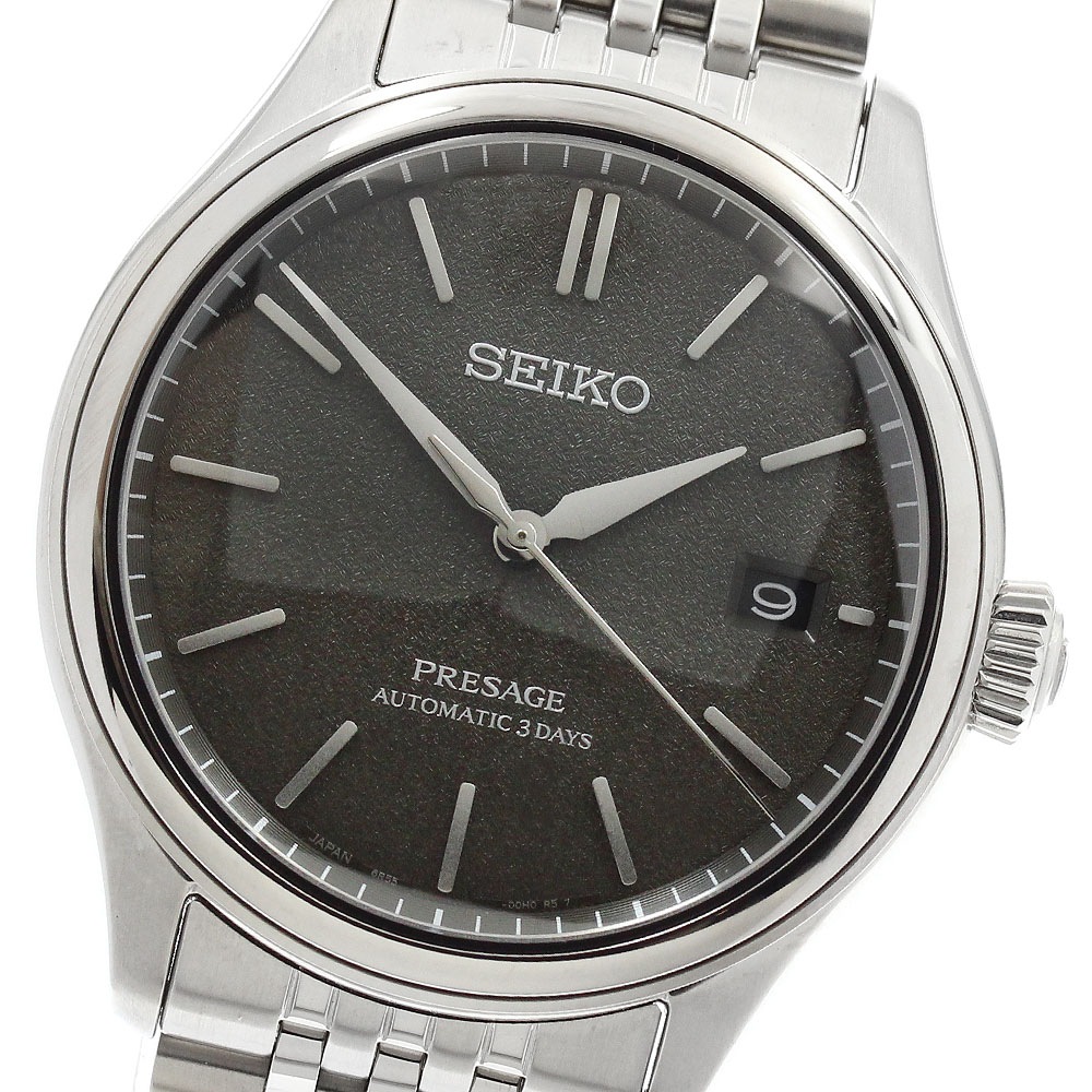 セイコー SEIKO SARX123/6R55-00H0 プレザージュ クラシックシリーズ コアショップ専用モデル 自動巻き メンズ 良品 箱・保証書付き_957713【中古】